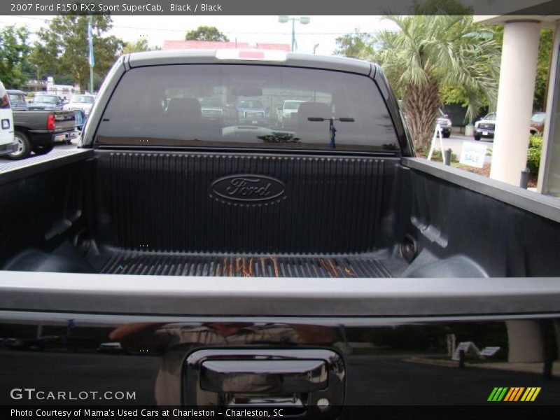 Black / Black 2007 Ford F150 FX2 Sport SuperCab
