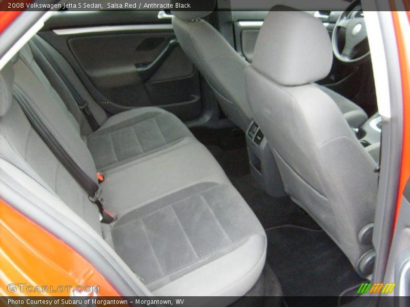 Salsa Red / Anthracite Black 2008 Volkswagen Jetta S Sedan