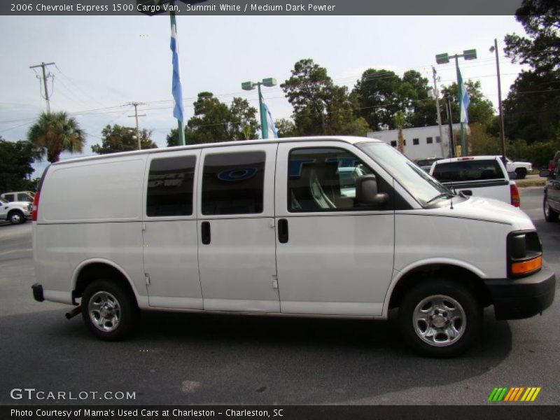 Summit White / Medium Dark Pewter 2006 Chevrolet Express 1500 Cargo Van