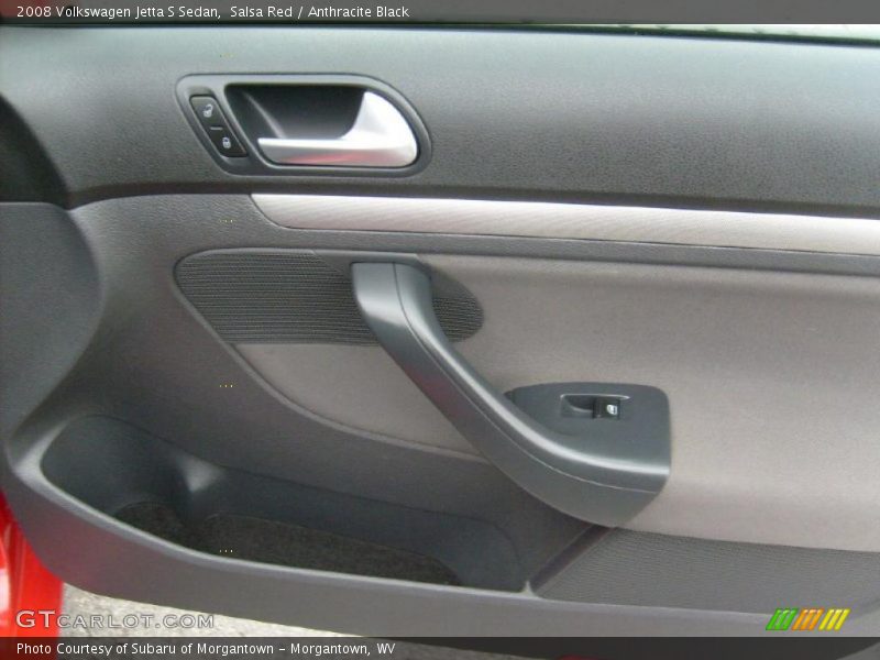 Salsa Red / Anthracite Black 2008 Volkswagen Jetta S Sedan