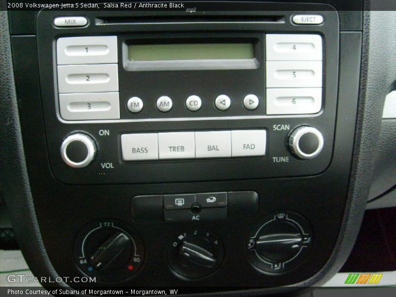 Salsa Red / Anthracite Black 2008 Volkswagen Jetta S Sedan