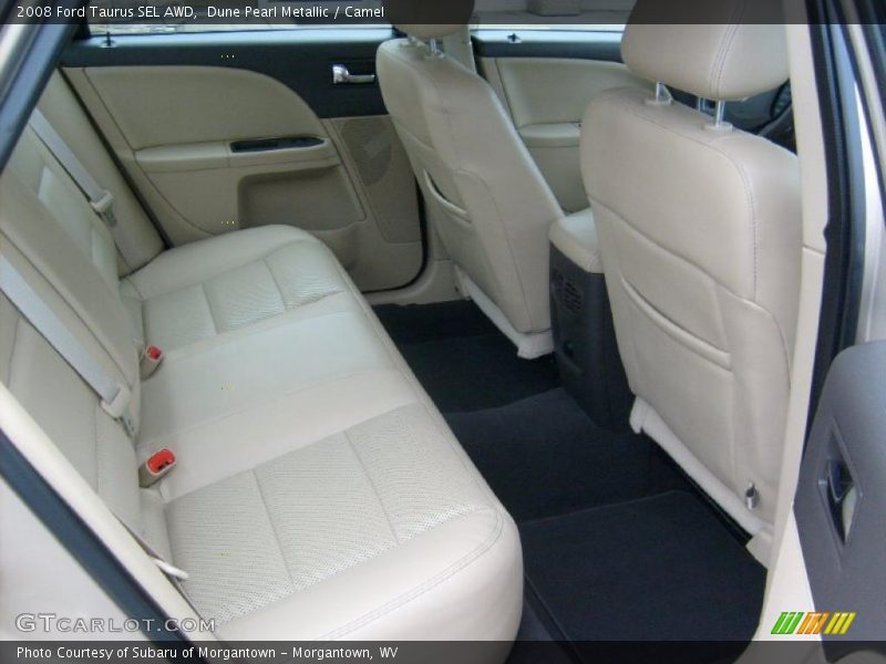 Dune Pearl Metallic / Camel 2008 Ford Taurus SEL AWD