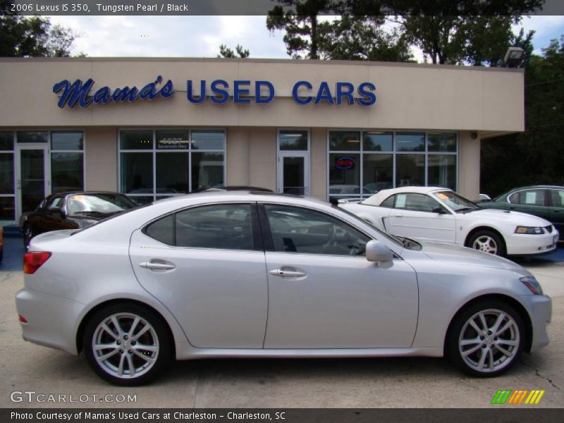 Tungsten Pearl / Black 2006 Lexus IS 350
