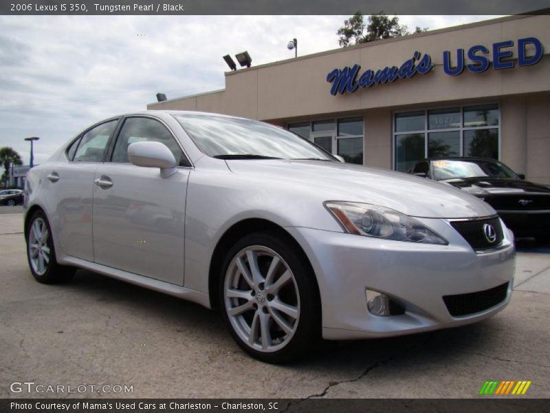 Tungsten Pearl / Black 2006 Lexus IS 350