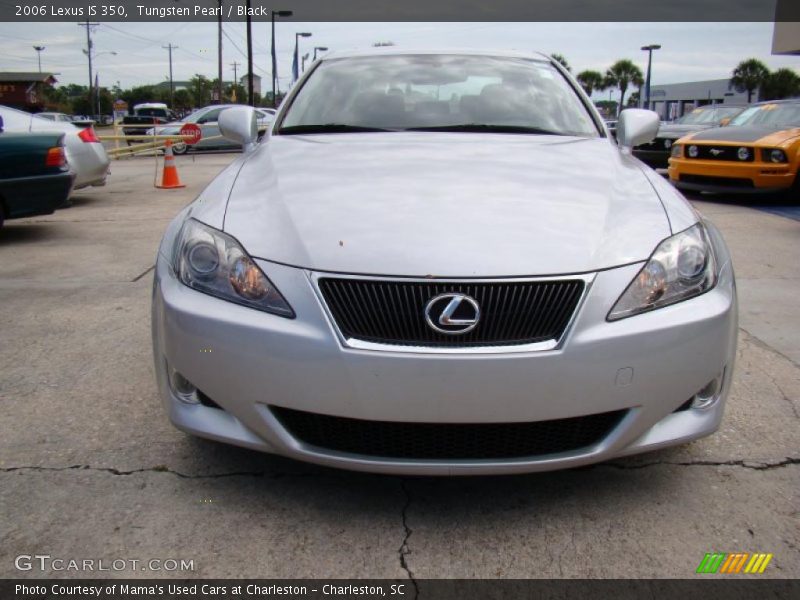 Tungsten Pearl / Black 2006 Lexus IS 350