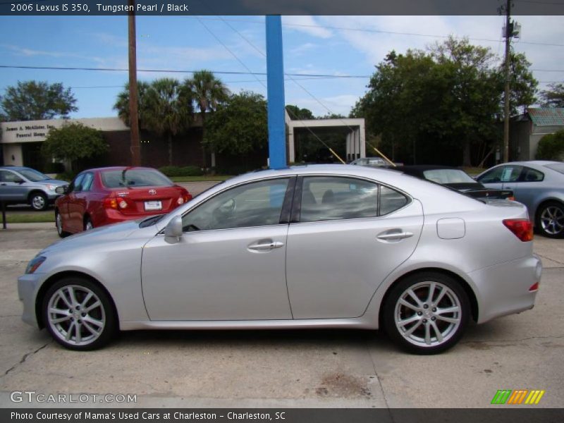 Tungsten Pearl / Black 2006 Lexus IS 350