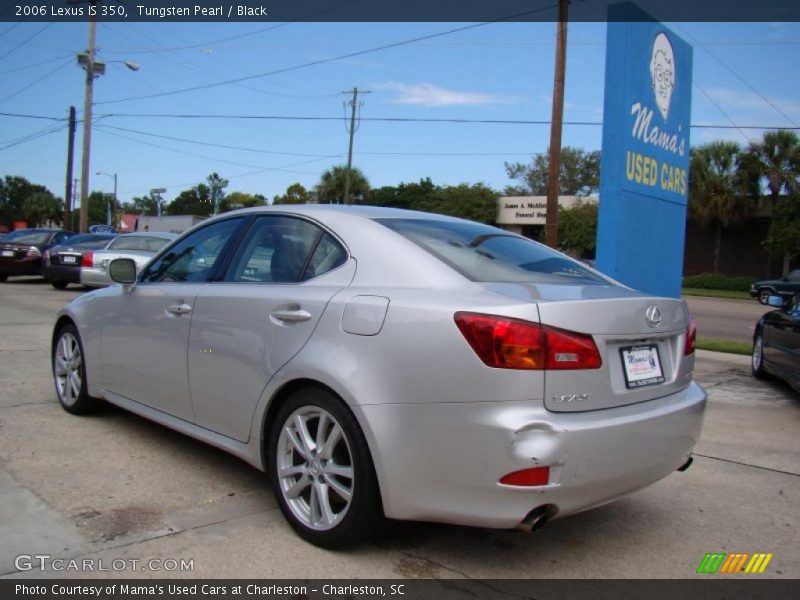 Tungsten Pearl / Black 2006 Lexus IS 350