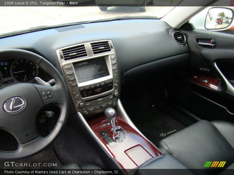 Tungsten Pearl / Black 2006 Lexus IS 350