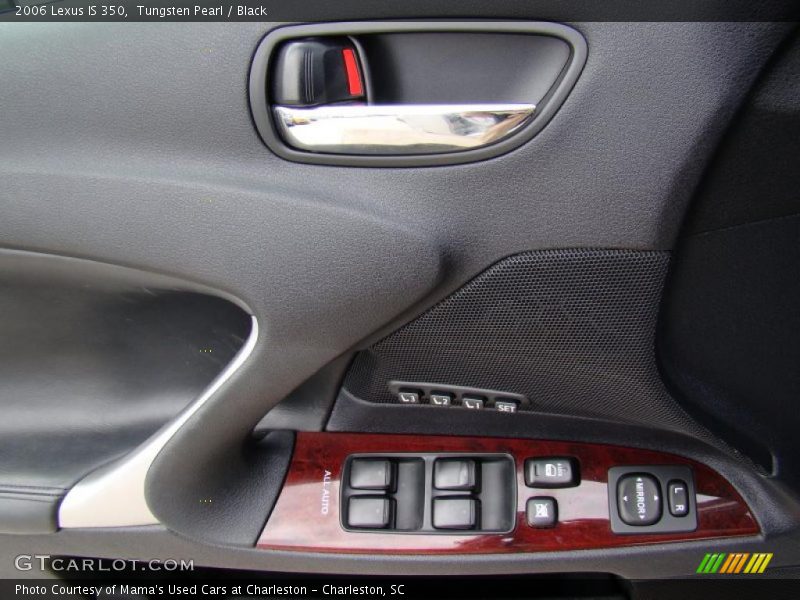 Tungsten Pearl / Black 2006 Lexus IS 350