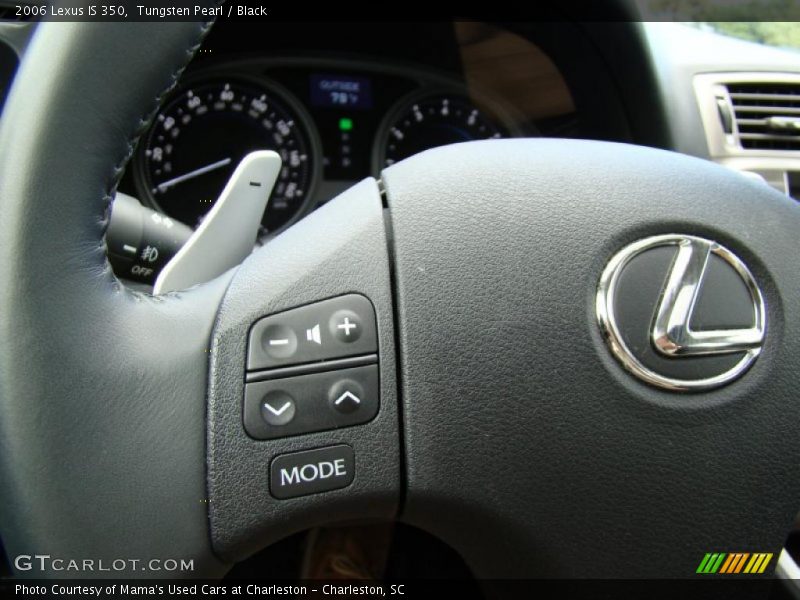 Tungsten Pearl / Black 2006 Lexus IS 350