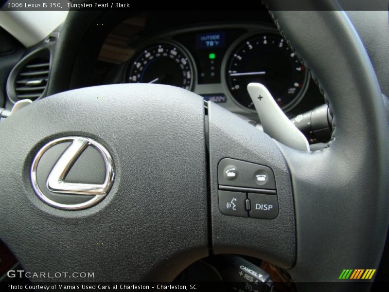 Tungsten Pearl / Black 2006 Lexus IS 350