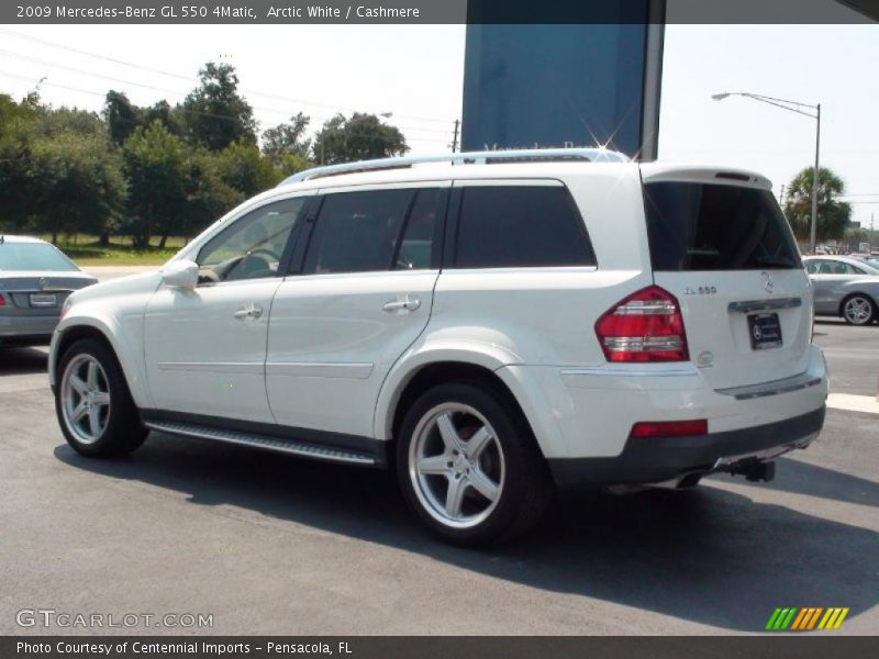 Arctic White / Cashmere 2009 Mercedes-Benz GL 550 4Matic