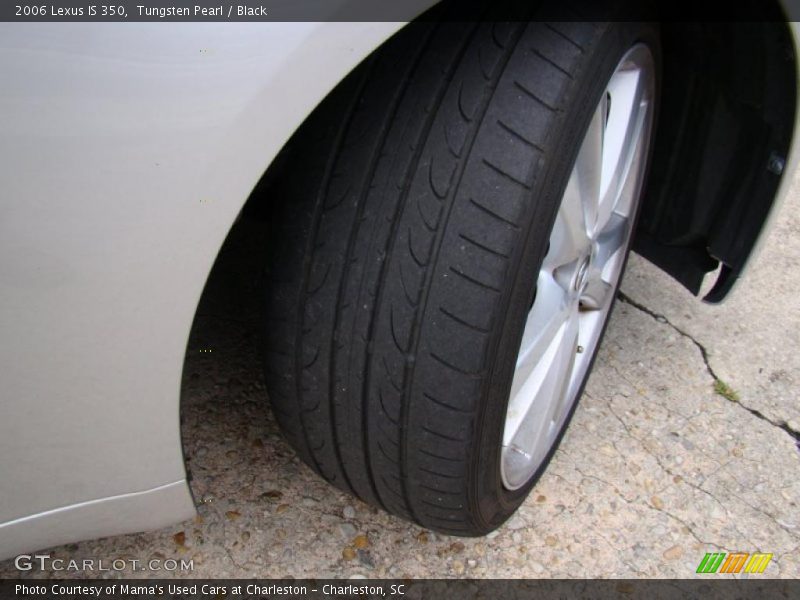 Tungsten Pearl / Black 2006 Lexus IS 350
