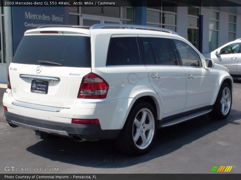 Arctic White / Cashmere 2009 Mercedes-Benz GL 550 4Matic