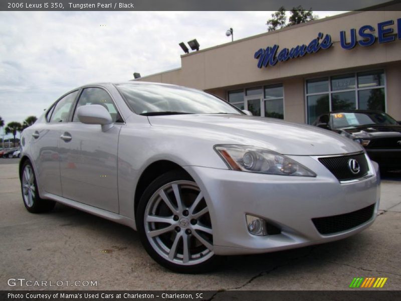 Tungsten Pearl / Black 2006 Lexus IS 350