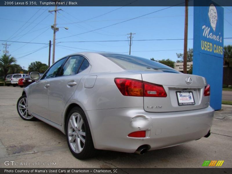 Tungsten Pearl / Black 2006 Lexus IS 350