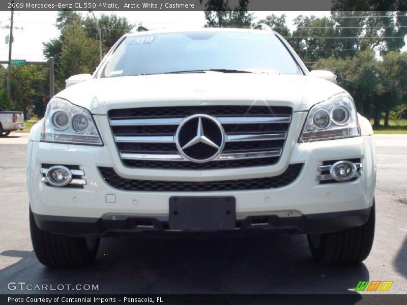 Arctic White / Cashmere 2009 Mercedes-Benz GL 550 4Matic