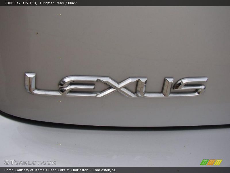 Tungsten Pearl / Black 2006 Lexus IS 350