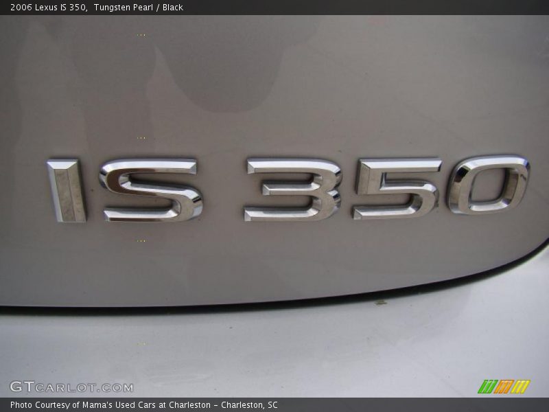 Tungsten Pearl / Black 2006 Lexus IS 350