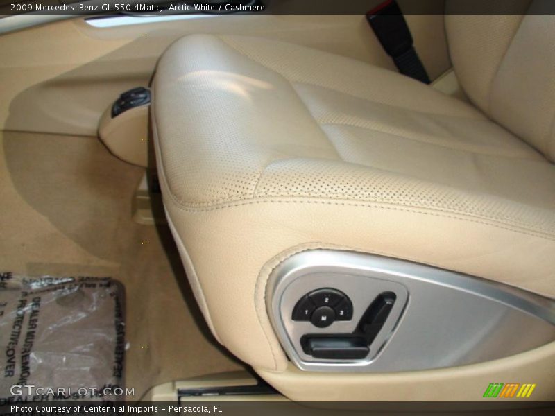 Arctic White / Cashmere 2009 Mercedes-Benz GL 550 4Matic