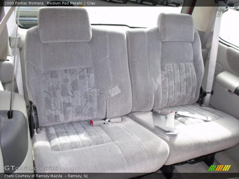 Medium Red Metallic / Gray 2000 Pontiac Montana
