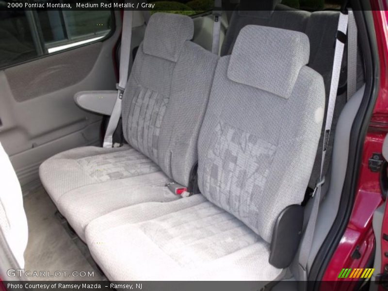Medium Red Metallic / Gray 2000 Pontiac Montana