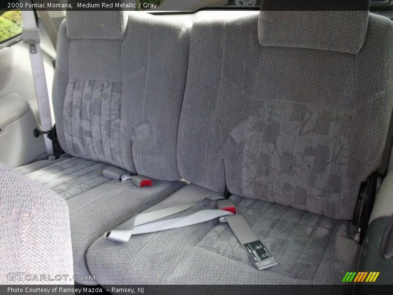 Medium Red Metallic / Gray 2000 Pontiac Montana