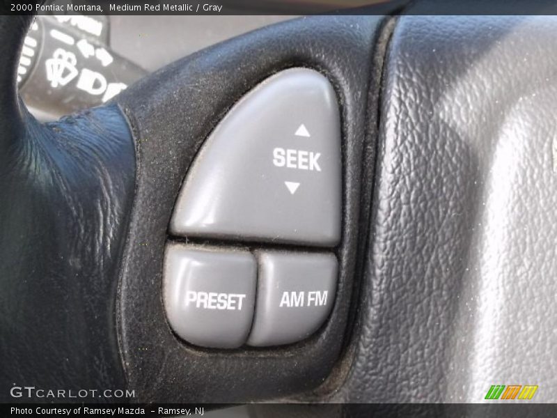 Medium Red Metallic / Gray 2000 Pontiac Montana