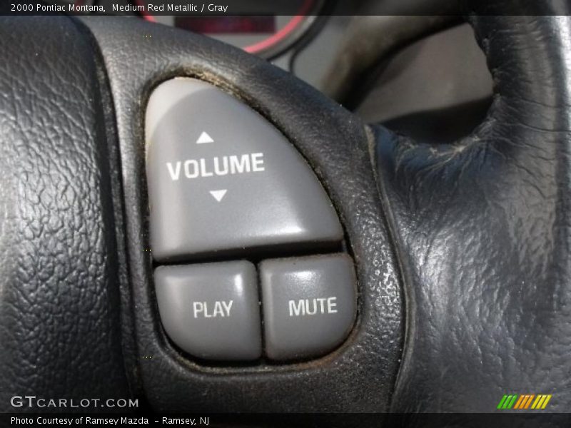 Medium Red Metallic / Gray 2000 Pontiac Montana