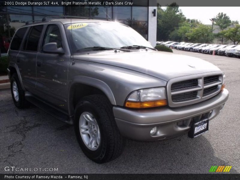 Bright Platinum Metallic / Dark Slate Gray 2001 Dodge Durango SLT 4x4