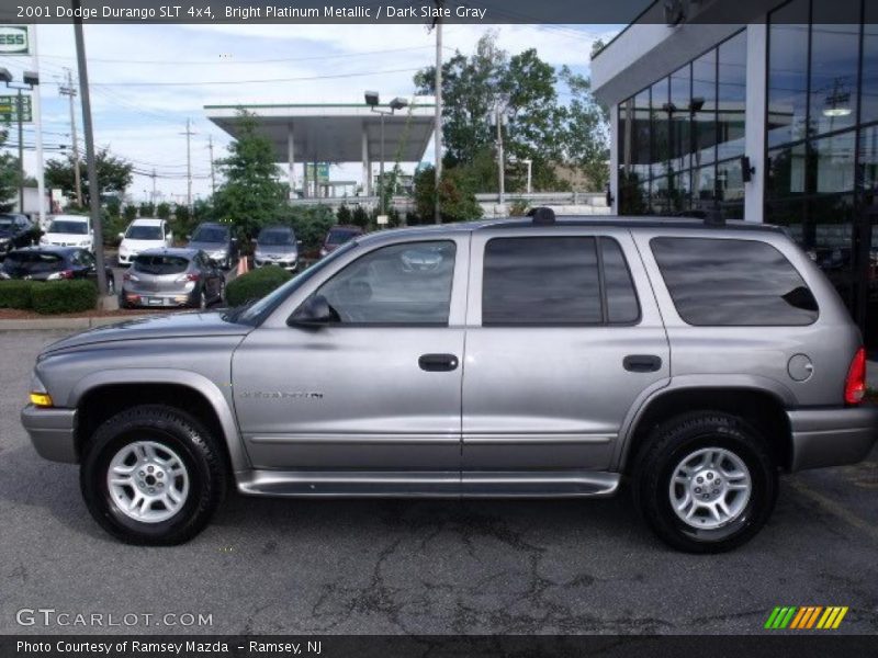 Bright Platinum Metallic / Dark Slate Gray 2001 Dodge Durango SLT 4x4