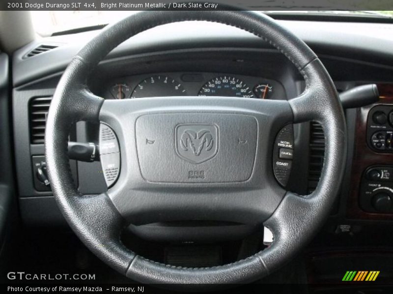 Bright Platinum Metallic / Dark Slate Gray 2001 Dodge Durango SLT 4x4