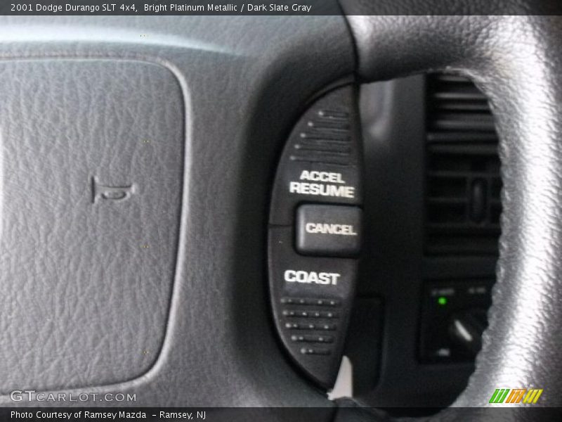 Bright Platinum Metallic / Dark Slate Gray 2001 Dodge Durango SLT 4x4