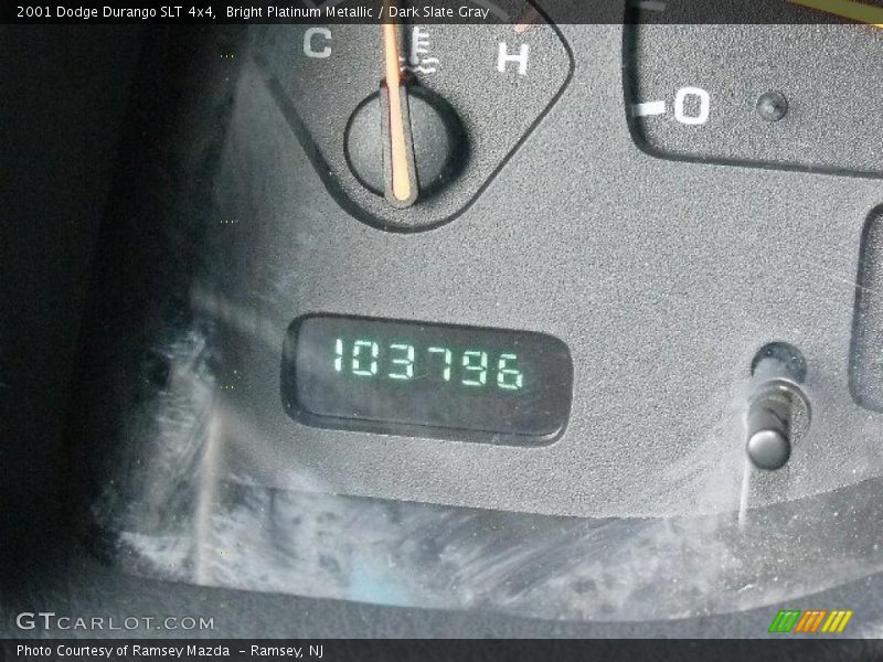 Bright Platinum Metallic / Dark Slate Gray 2001 Dodge Durango SLT 4x4