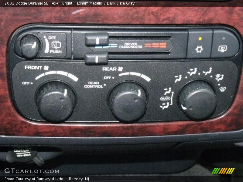 Bright Platinum Metallic / Dark Slate Gray 2001 Dodge Durango SLT 4x4