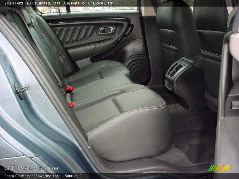 Steel Blue Metallic / Charcoal Black 2010 Ford Taurus Limited
