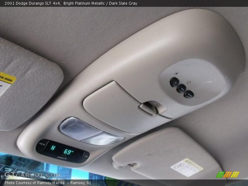 Bright Platinum Metallic / Dark Slate Gray 2001 Dodge Durango SLT 4x4