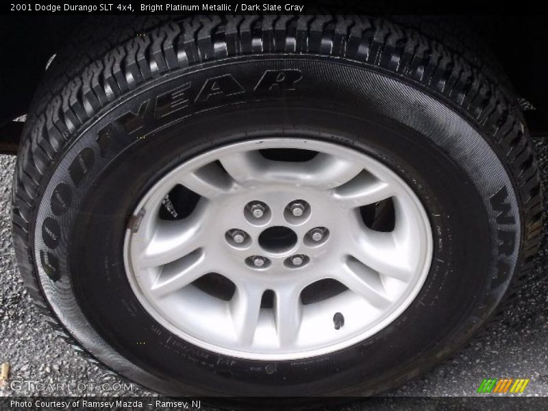 Bright Platinum Metallic / Dark Slate Gray 2001 Dodge Durango SLT 4x4