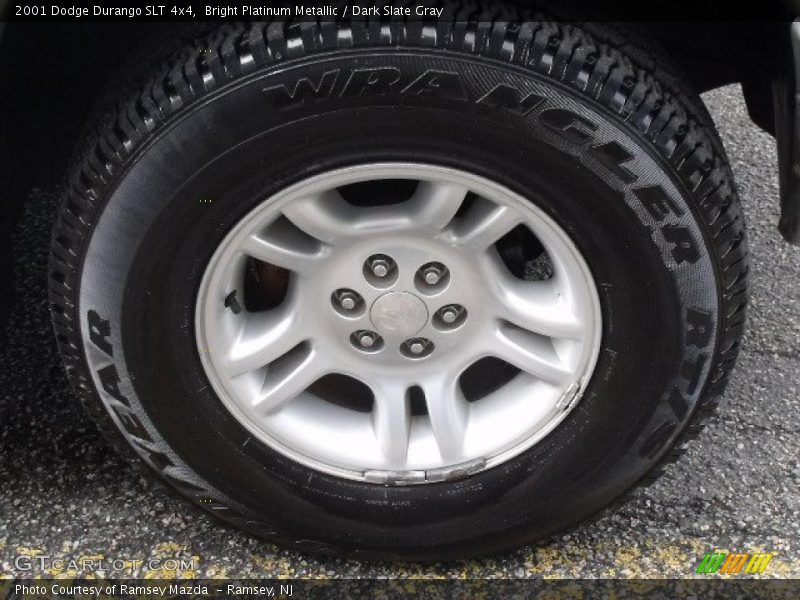 Bright Platinum Metallic / Dark Slate Gray 2001 Dodge Durango SLT 4x4