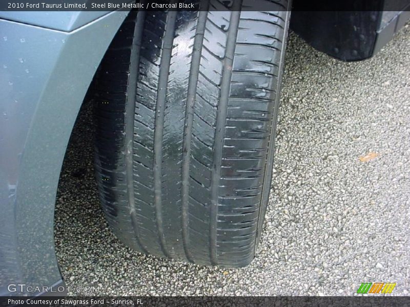 Steel Blue Metallic / Charcoal Black 2010 Ford Taurus Limited