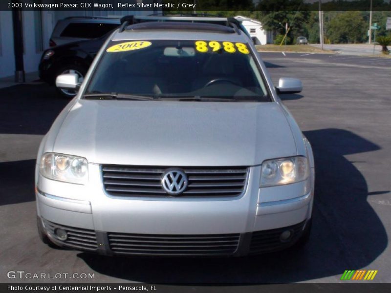 Reflex Silver Metallic / Grey 2003 Volkswagen Passat GLX Wagon