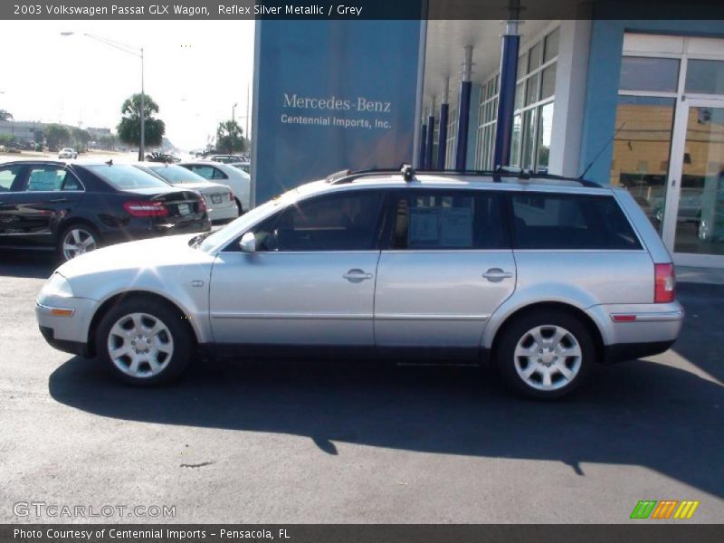Reflex Silver Metallic / Grey 2003 Volkswagen Passat GLX Wagon