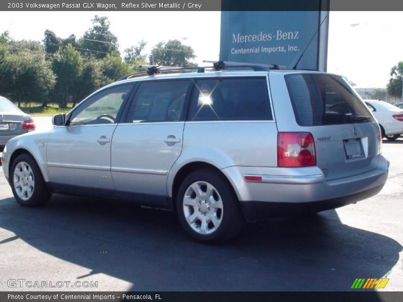 Reflex Silver Metallic / Grey 2003 Volkswagen Passat GLX Wagon