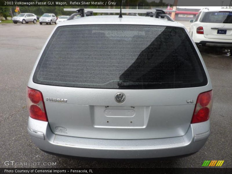 Reflex Silver Metallic / Grey 2003 Volkswagen Passat GLX Wagon