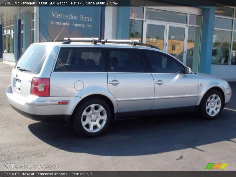Reflex Silver Metallic / Grey 2003 Volkswagen Passat GLX Wagon