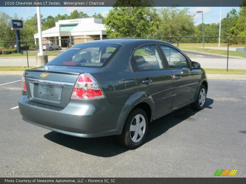 Wintergreen / Charcoal 2010 Chevrolet Aveo LT Sedan