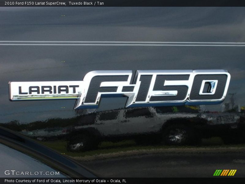 Tuxedo Black / Tan 2010 Ford F150 Lariat SuperCrew