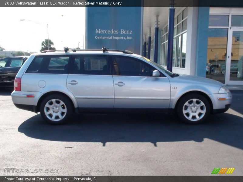 Reflex Silver Metallic / Grey 2003 Volkswagen Passat GLX Wagon