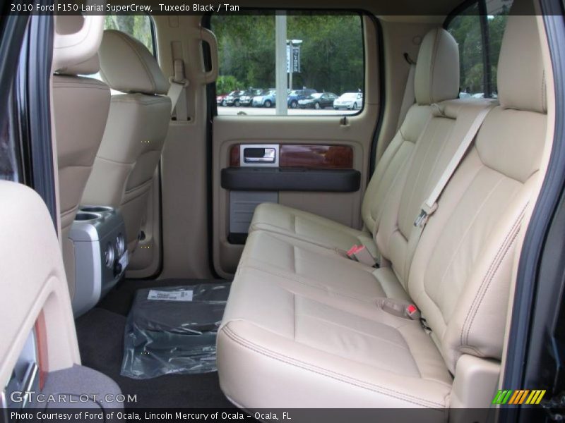Tuxedo Black / Tan 2010 Ford F150 Lariat SuperCrew
