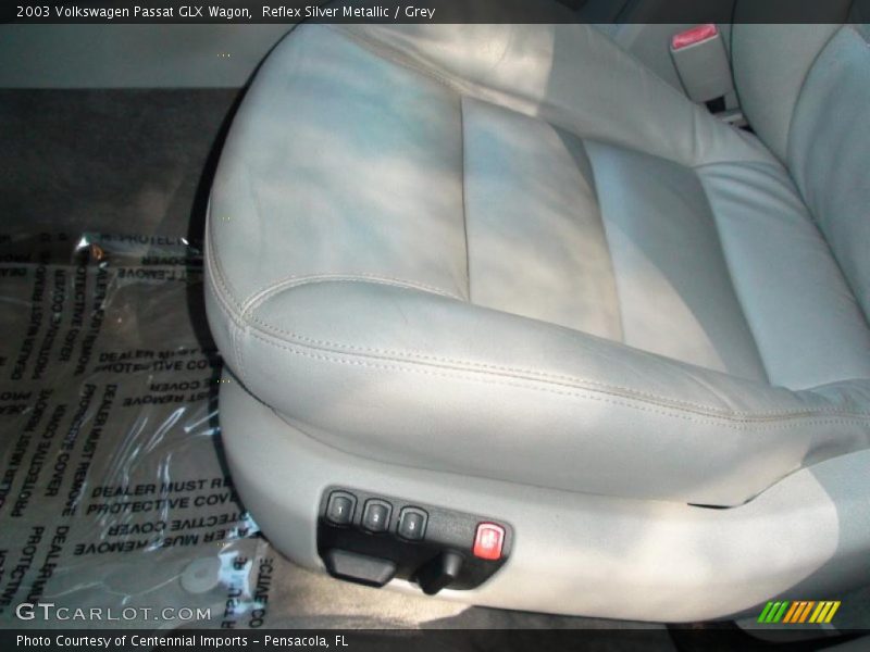 Reflex Silver Metallic / Grey 2003 Volkswagen Passat GLX Wagon